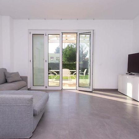 Апартаменты S018 - Sirolo, Nuovissimo Trilocale In Pietra Con Giardino Dx Экстерьер фото